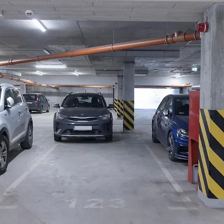 Apartament *modern Grey Garage*
